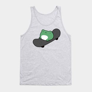 Skateboarding Frog Tank Top